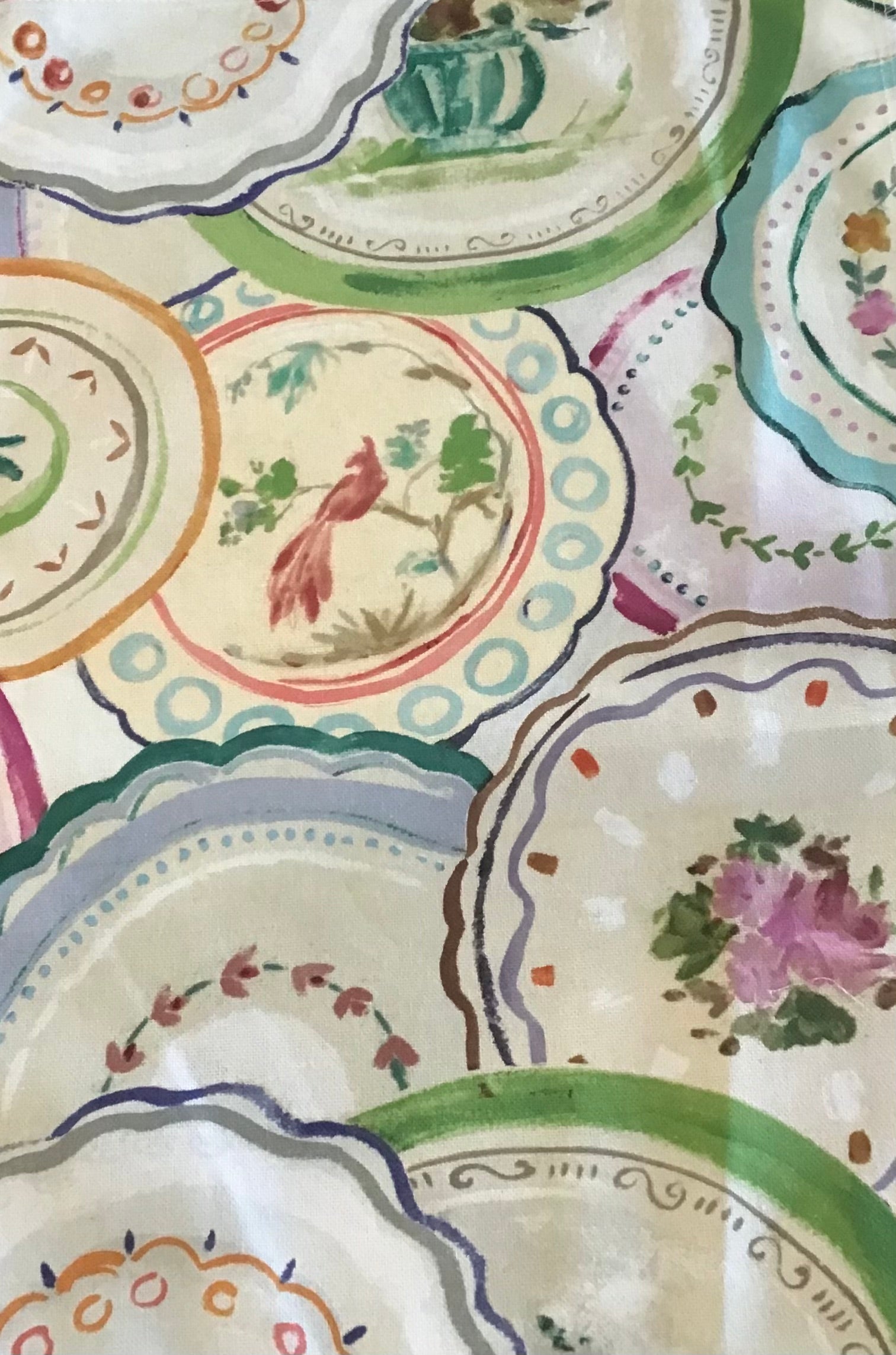 Coussin Assiettes