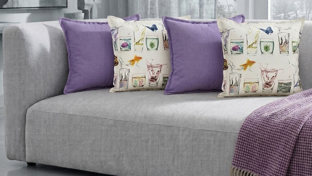 Coussin Orchidée